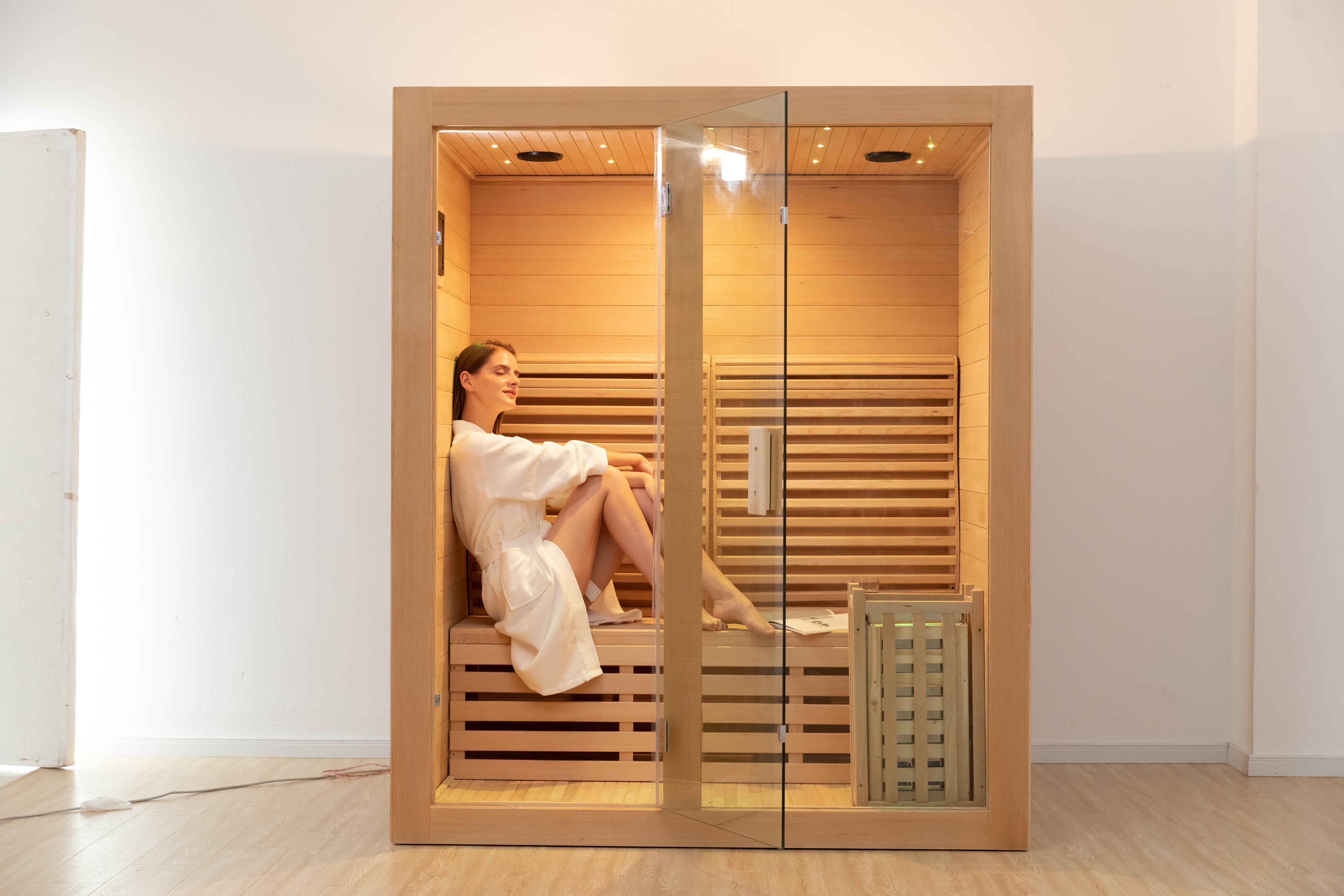 2 PERSON AT-HOME MODERN INDOOR SAUNA – Verdure Saunas