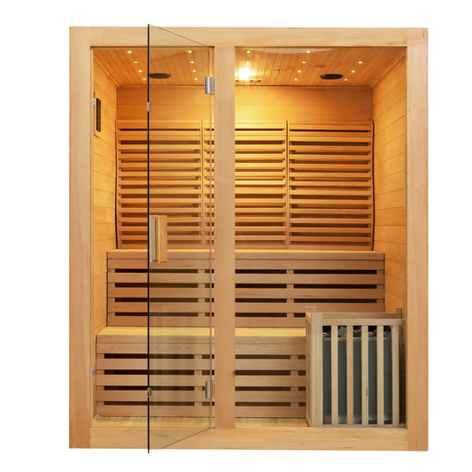 4 PERSON AT-HOME MODERN INDOOR SAUNA