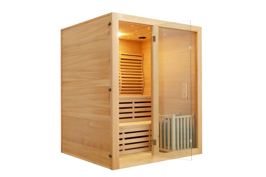 4 PERSON AT-HOME MODERN INDOOR SAUNA